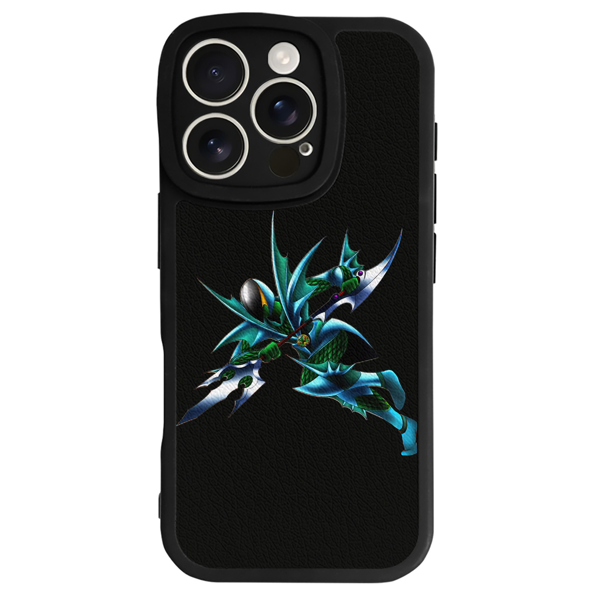 （画像用） 遊☆戯☆王 Yu-Gi-Oh! 【iPhone 16シリーズ対応】シリコンスマホケース（レザー調） 材質：シリコン